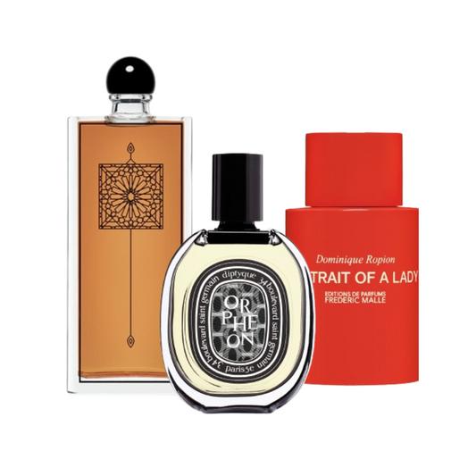 Promocyjny pakiet 3 perfum: AMBRE SULTAN, ORPHÉON i PORTRAIT OF A LADY 100 ml